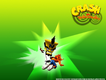 A promo image featuring Cortex spanking Crash