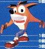 A Japanese promo render of Crash