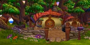 Crash's house as seen in Twinsanity