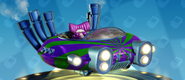 The Hovercraft kart set with the Sunrays decal