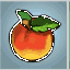 Wumpa fruit icon from Crash Bandicoot Nitro Kart 3D.