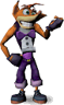 Crash's Agent Crash costume in CTTR