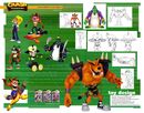 A design document for the Resaurus action figures