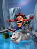 Promo artwork of Crash riding Polar