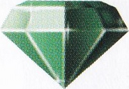 Japanese artwork of a Green Gem for N-Tranced