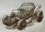 Concept art for Coco's Fairy Mobile