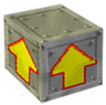 Crash Bandicoot 2 Cortex Strikes Back Iron Arrow Crate.png