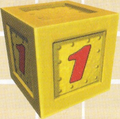 Japanese render of a Time Crate for The Wrath of Cortex.