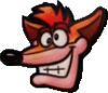 Crash's life counter mugshot from the Crash Bandicoot N. Sane Trilogy remakes