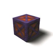 Promotional render of a Locked Crate for Crash Bandicoot: Warped