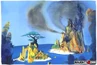 Concept art of the Wumpa Islands