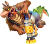 Dingodile's promo art