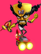 N. Sane style render used for general merch
