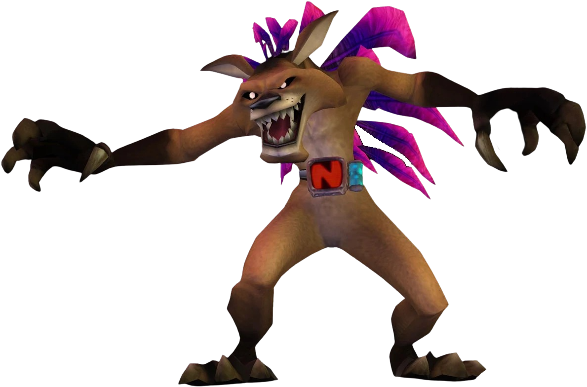 Titanus mokele mbembe, Woah the crash bandicoot Wiki