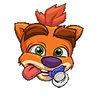 Baby Crash's portrait