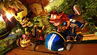 Crash and Cortex racing in Jungle Boogie.