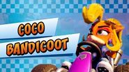 Coco Bandicoot Crash Team Racing Nitro-Fueled