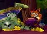 Crash finds the Power Gem for Tyrannosaurus Wrecks.