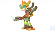 Concept art of a Gasmoxian scorcher