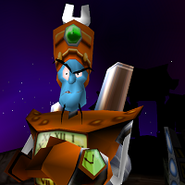 N. Tropy in the opening cutscene of crash 3