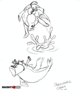 Concept art of the Bandifish