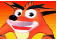 Crash's mugshot from the Japanese version of Crash Bash