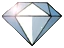 Clear gem icon