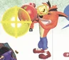 Render of Crash with the Fruit Bazooka from the Japanese manual