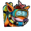 Icon for the Scuba Crash skin in Nitro-Fueled