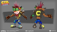Concept art of Rustland Crash
