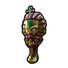 Cortex's face on the Sphynxinator backpack