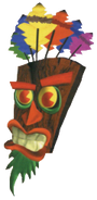 Japanese render of Aku Aku