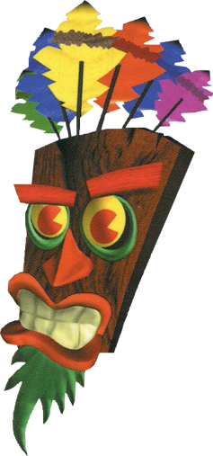 💥 Crash Bandicoot Aku Aku by @vanessaspezowka Needing something