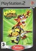 Cortex on the PAL PlayStation 2 Platinum box art of Crash Twinsanity