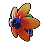 Cortex's "Flower Power" ray gun skin in Crash Team Rumble