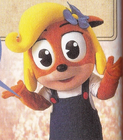 Promotional image of the Japanese Coco mascot suit