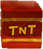 A TNT Crate from Crash Bandicoot