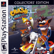 Cortex on the NTSC-U Collector's Edition box art of Crash Bandicoot: Warped