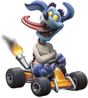Ripper Roo in the Classic kart