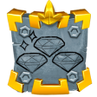 Gems in the icon of the "Bringing Down the House" trophy for the N. Sane Trilogy