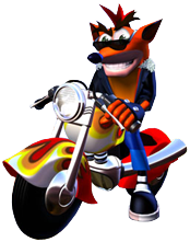 crash bandicoot kalem cizimli