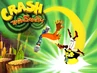 A promo image featuring Crash using Cortex like a hammer.