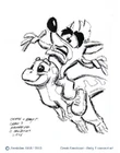 Concept art of Crash with Baby T