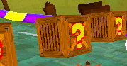 Crash Bandicoot Nitro Kart 3D Question Mark Crate