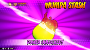 The Wumpa Stash's unlock screen.