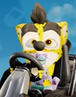 Baby Crash's Cheetah skin.