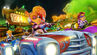 Promotional screenshot of Tawna racing with the Nitro Squad on Drive-thru Danger, each with their "Crew Member" skins