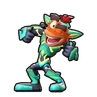 Crash's Ika-Ika skin