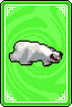 Polar Bear Trading Card.