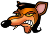 Pinstripe's mugshot from the N. Sane Trilogy remake of Crash Bandicoot